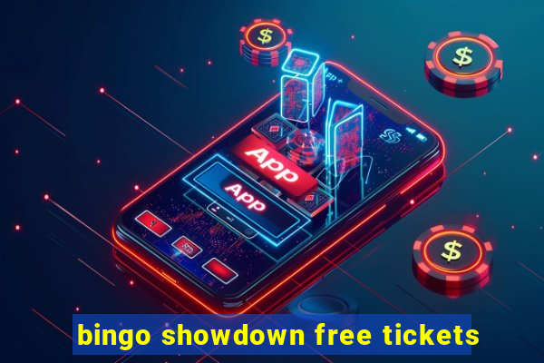 bingo showdown free tickets