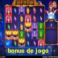 bonus de jogo