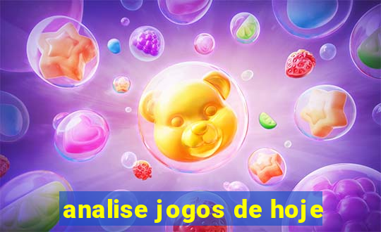 analise jogos de hoje