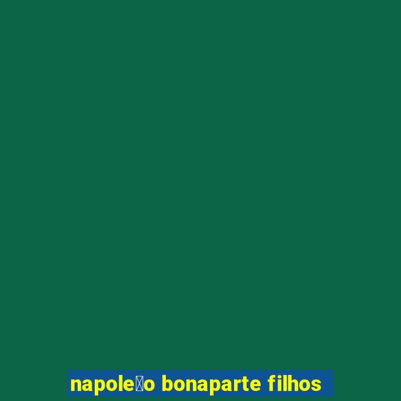 napole茫o bonaparte filhos