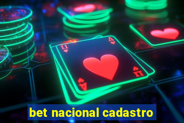 bet nacional cadastro