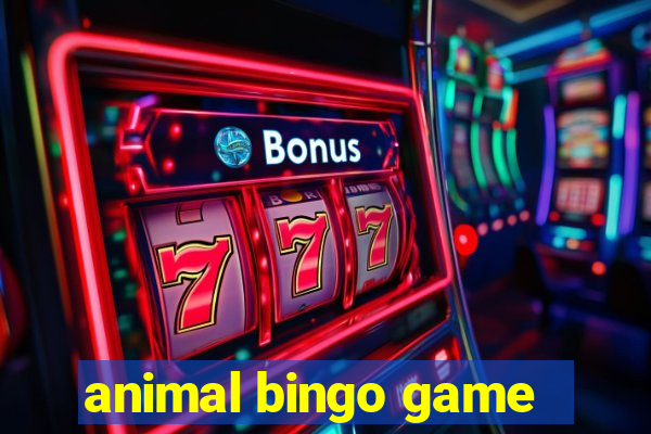 animal bingo game