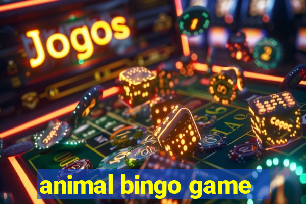 animal bingo game