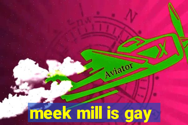 meek mill is gay