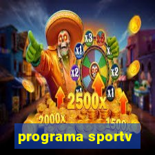 programa sportv