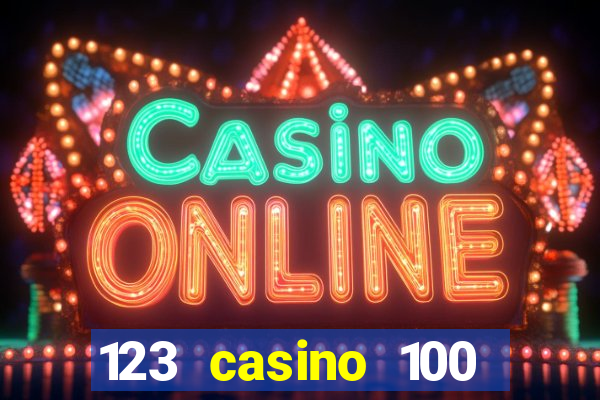 123 casino 100 free spins no deposit