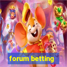 forum betting