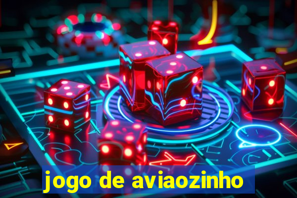 jogo de aviaozinho