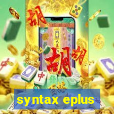 syntax eplus