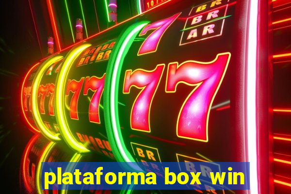 plataforma box win