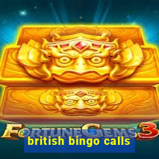 british bingo calls