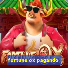 fortune ox pagando