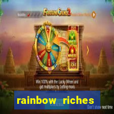 rainbow riches cluster magic slot