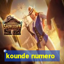 kounde numero