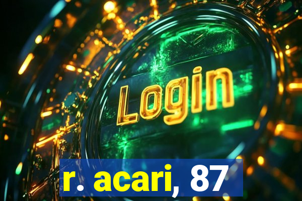 r. acari, 87