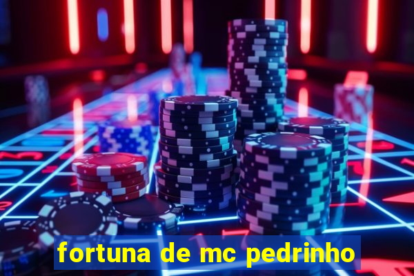 fortuna de mc pedrinho