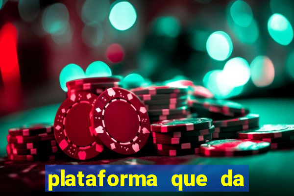 plataforma que da 30 reais para jogar