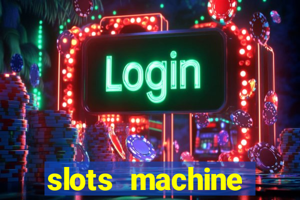 slots machine gratis offline