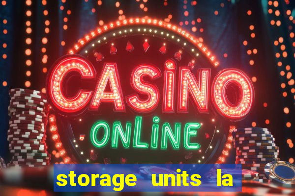 storage units la plata md