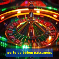 porto de belem passagens