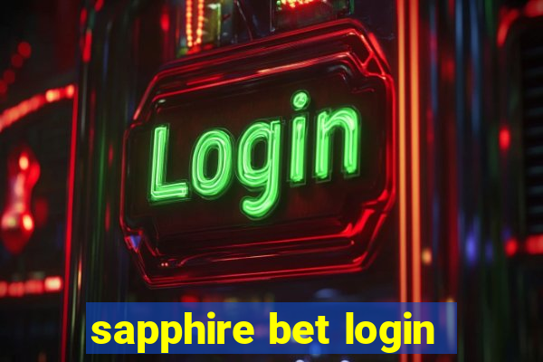 sapphire bet login