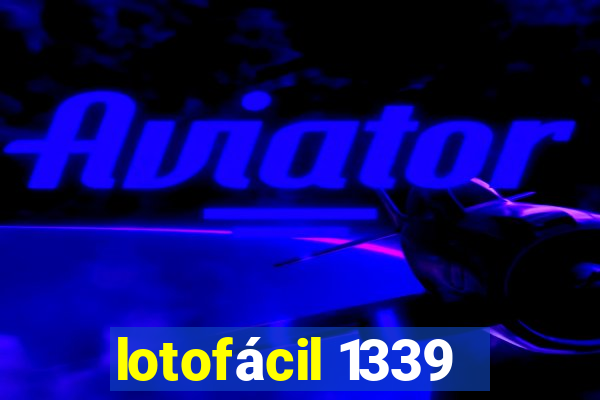 lotofácil 1339