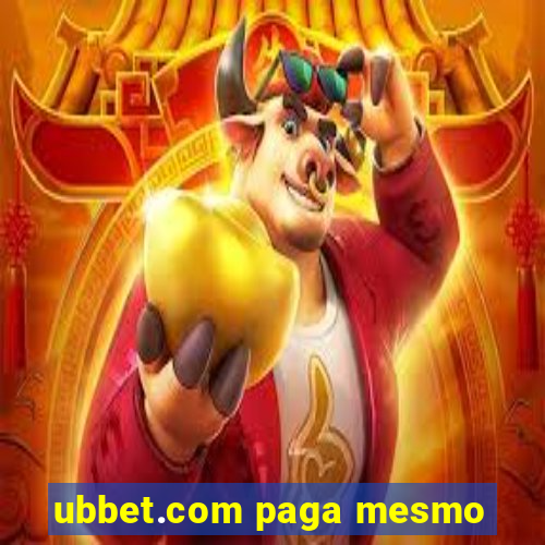 ubbet.com paga mesmo