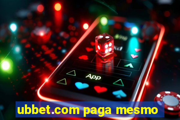 ubbet.com paga mesmo