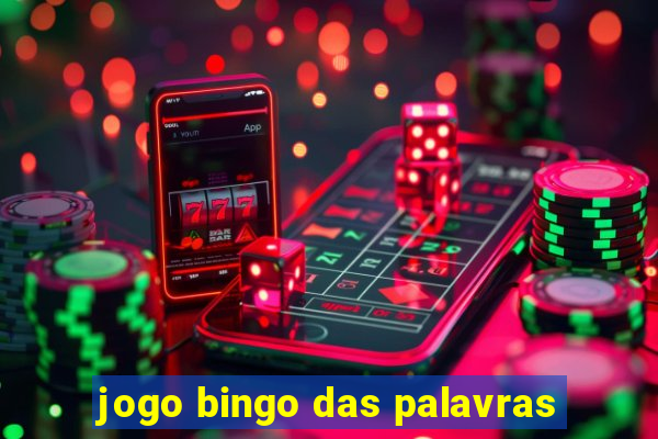 jogo bingo das palavras