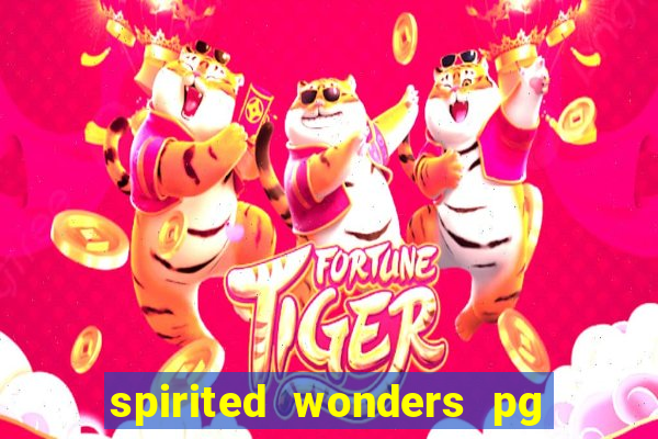 spirited wonders pg soft demo