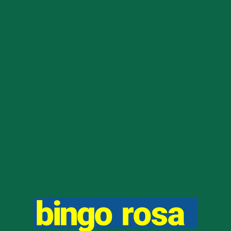 bingo rosa