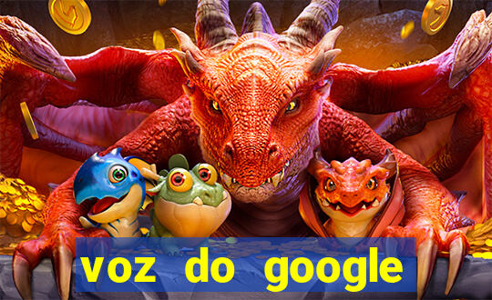 voz do google tradutor homem