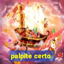 palpite certo