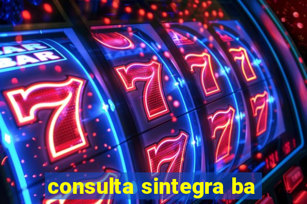 consulta sintegra ba