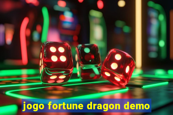 jogo fortune dragon demo