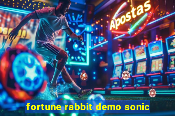 fortune rabbit demo sonic