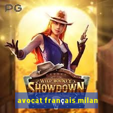 avocat français milan