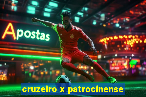 cruzeiro x patrocinense