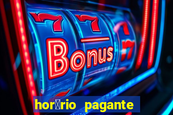 hor谩rio pagante fortune rabbit