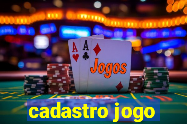 cadastro jogo