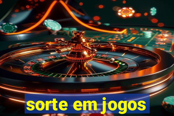 sorte em jogos