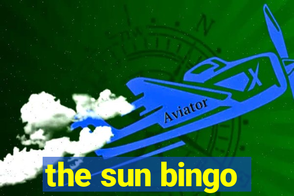 the sun bingo