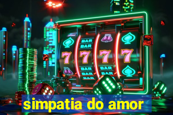 simpatia do amor