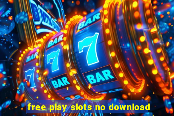 free play slots no download