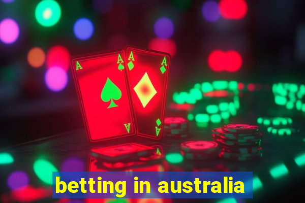 betting in australia