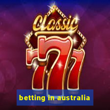 betting in australia