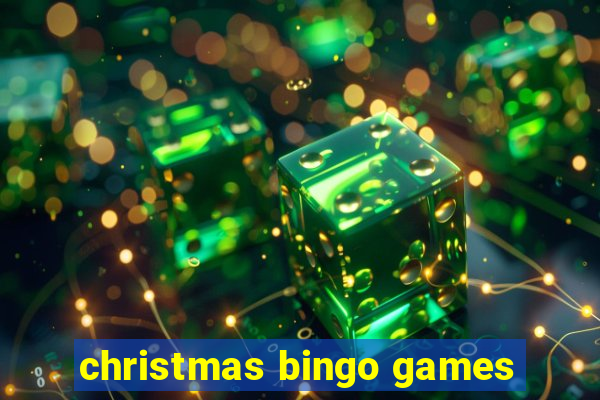 christmas bingo games