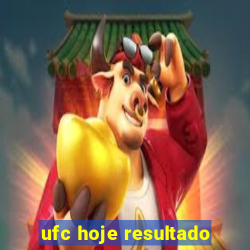 ufc hoje resultado