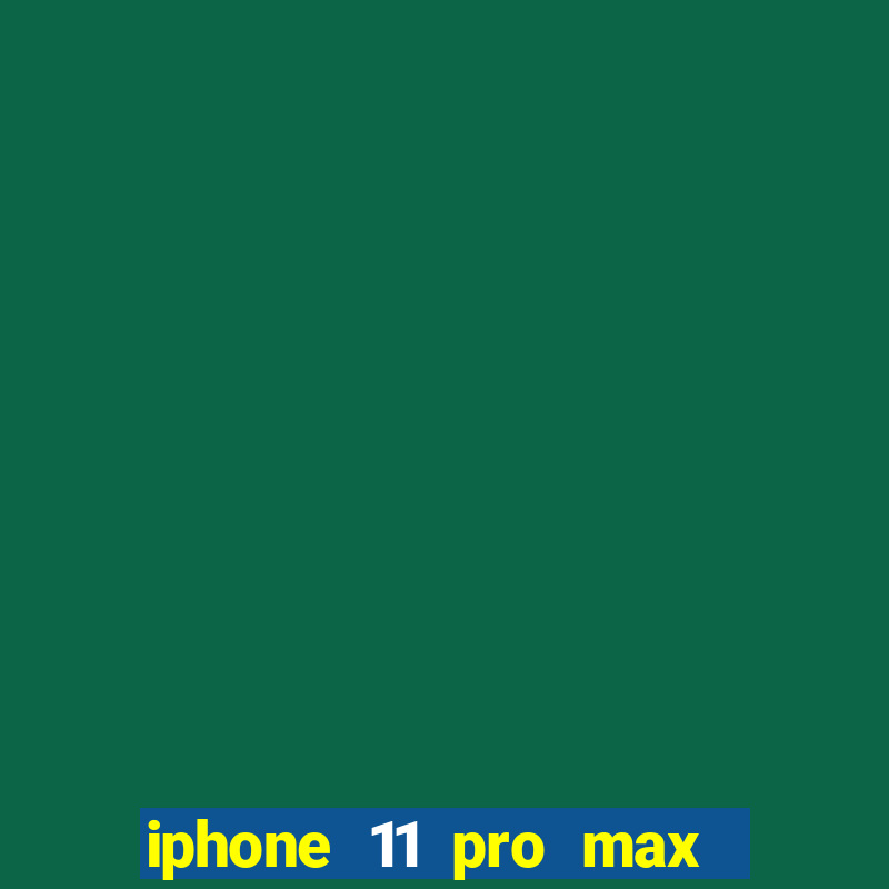 iphone 11 pro max casas bahia