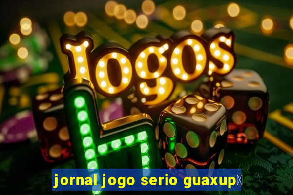 jornal jogo serio guaxup茅